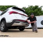 etrailer Class III Trailer Hitch Installation - 2022 Hyundai Santa Fe