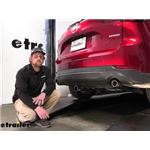 etrailer Trailer Hitch Installation - 2022 Mazda CX-5