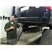 etrailer.com Trailer Hitch Installation - 2014 Chrysler Town and Country
