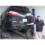 etrailer.com Trailer Hitch Installation - 2018 Toyota Sienna