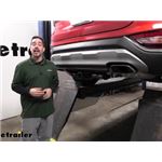 etrailer Trailer Hitch Inststallation - 2019 Hyundai Santa Fe