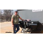 A Closer Look at the etrailer Electric Trailer Jack on a 2020 Taxa Mantis Travel Trailer