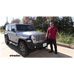 etrailer Invisible Base Plate Kit Installation - 2021 Jeep Wrangler Unlimited