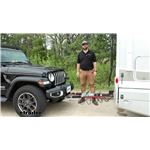 etrailer Invisible Base Plate Kit Installation - 2022 Jeep Gladiator