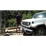 2024 Jeep Wrangler Unlimited etrailer Invisible Base Plate Kit: Complete Installation Video