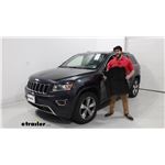 etrailer Custom Fit All-Weather Front and Rear Floor Mats Installation - 2014 Jeep Grand Cherokee