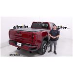 How does the etrailer Hard Tonneau Cover fit on a 2024 GMC Sierra 2500?