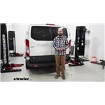 How to Install the etrailer Class III Trailer Hitch - 2017 Ford Transit T350