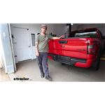 Installing the etrailer Trailer Hitch Receiver on a 2024 Nissan Frontier