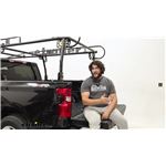 A Closer Look at the etrailer Over-The-Cab Truck Ladder Rack on a 2021 Chevrolet Silverado 1500