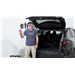 Test Fitting the etrailer Backseat Organizer with Cargo Area Protector in a 2024 Mazda CX-50