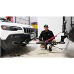 Play video Set up: etrailer SD Non-Binding Tow Bar for Blue Ox and Curt Base Plates on a 2022 Jeep Cherokee