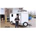 How does the etrailer Solar Expansion Kit fit on an Enclosed Trailer?
