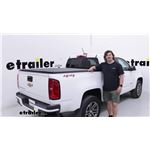 DIY 2022 Chevrolet Colorado Installation for the etrailer Soft Tonneau Cover Video