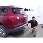 etrailer Trailer Hitch Installation - 2012 Chevrolet Traverse