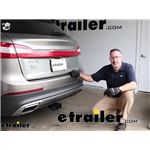 etrailer Class III Trailer Hitch Installation - 2017 Lincoln MKX