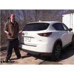 etrailer Trailer Hitch Installation - 2017 Mazda CX-5