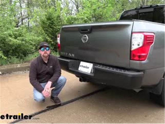 2017 Nissan Titan Trailer Hitch etrailer