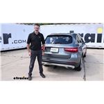 etrailer Class III Trailer Hitch Installation - 2018 Mercedes-Benz GLC