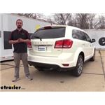 etrailer Class III Trailer Hitch Installation - 2019 Dodge Journey