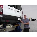 etrailer Trailer Hitch Installation - 2019 Ford Transit T350