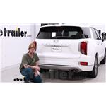 Installing the etrailer Trailer Hitch Receiver on a 2021 Hyundai Palisade