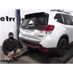 etrailer Class III Trailer Hitch Installation - 2021 Subaru Forester
