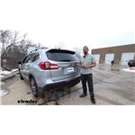 etrailer Class III Trailer Hitch DIY Installation - 2022 Subaru Ascent