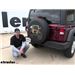 etrailer Class III Trailer Hitch Installation - 2022 Jeep Wrangler Unlimited