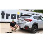etrailer Trailer Hitch Receiver Installation - 2023 Subaru Crosstrek