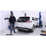 etrailer Trailer Hitch Receiver Installation - 2023 Ford Edge