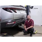 etrailer Class III Trailer Hitch Installation - 2023 Hyundai Tucson