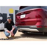 Setting up the etrailer Trailer Hitch Receiver on a 2023 Kia Carnival