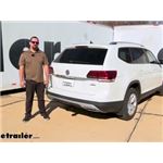 etrailer Class III Trailer Hitch Installation - 2018 Volkswagen Atlas