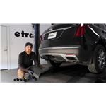 etrailer Trailer Hitch Receiver Installation - 2020 Cadillac XT5