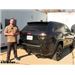 etrailer Class III Trailer Hitch Installation - 2022 Jeep Grand Cherokee WK - old body