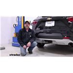 Installing the etrailer Trailer Hitch Receiver on a 2021 Chevrolet Blazer