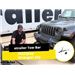 etrailer XHD Non-Binding Tow Bar Installation - 2022 Jeep Wrangler 4xe