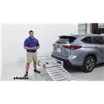 Play video DIY Install: Flint Hill Goods 29" x 49" Carrier w/ 60" Ramp on your 2023 Toyota Highlander