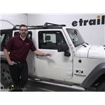 Flint Hill Goods In-Channel Front Rain Guards Installation - 2009 Jeep Wrangler Unlimited