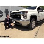 Draw-Tite Front Mount Trailer Hitch Installation - 2021 Chevrolet Silverado 2500