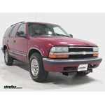 Front Mount Trailer Hitch Installation - 1998 Chevrolet Blazer - Curt