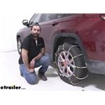 Glacier Cable Snow Tire Chains Installation - 2022 Jeep Grand Cherokee L