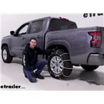 Glacier Cable Snow Tire Chains Installation - 2022 Nissan Frontier