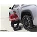 Glacier Cable Snow Tire Chains Installation - 2022 Toyota Tundra