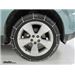 Glacier Cable Snow Tire Chains Review - 2013 Subaru Forester