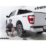 Play video Setting up the Glacier Tire Chains w/ Cam Tighteners on a 2021 Ford F-150