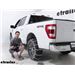 Glacier V-Bar Snow Tire Chains Installation - 2021 Ford F-150