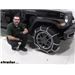 Pewag All Square Mud Service Tire Chains Installation - 2020 Jeep Gladiator