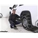 Glacier V-Bar Snow Tire Chains Installation - 2022 GMC Sierra 1500